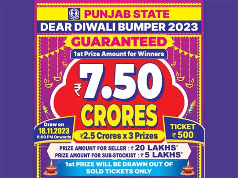 Diwali Bumper Draw: Massive Prizes Unveiled By Punjab, Kerala .